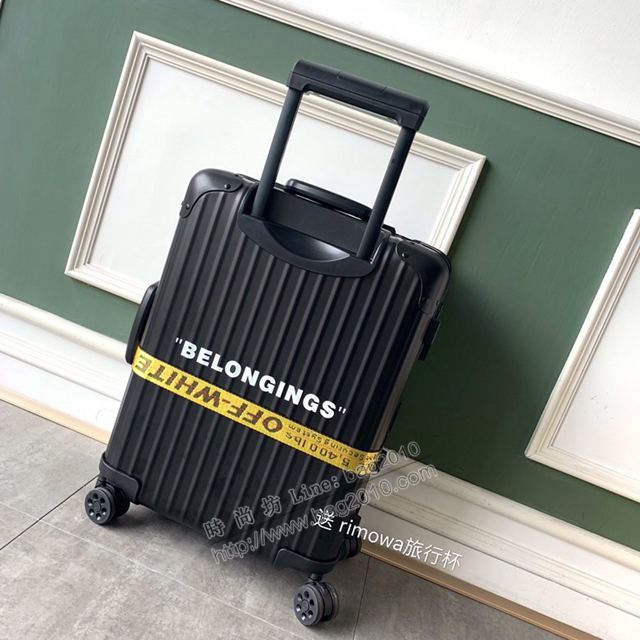 Rimowa拉杆箱 66652 Off-White與RIMOWA全新聯名 全鋁鎂合金旅行箱 日默瓦拉箱 時尚行李箱xzx1108